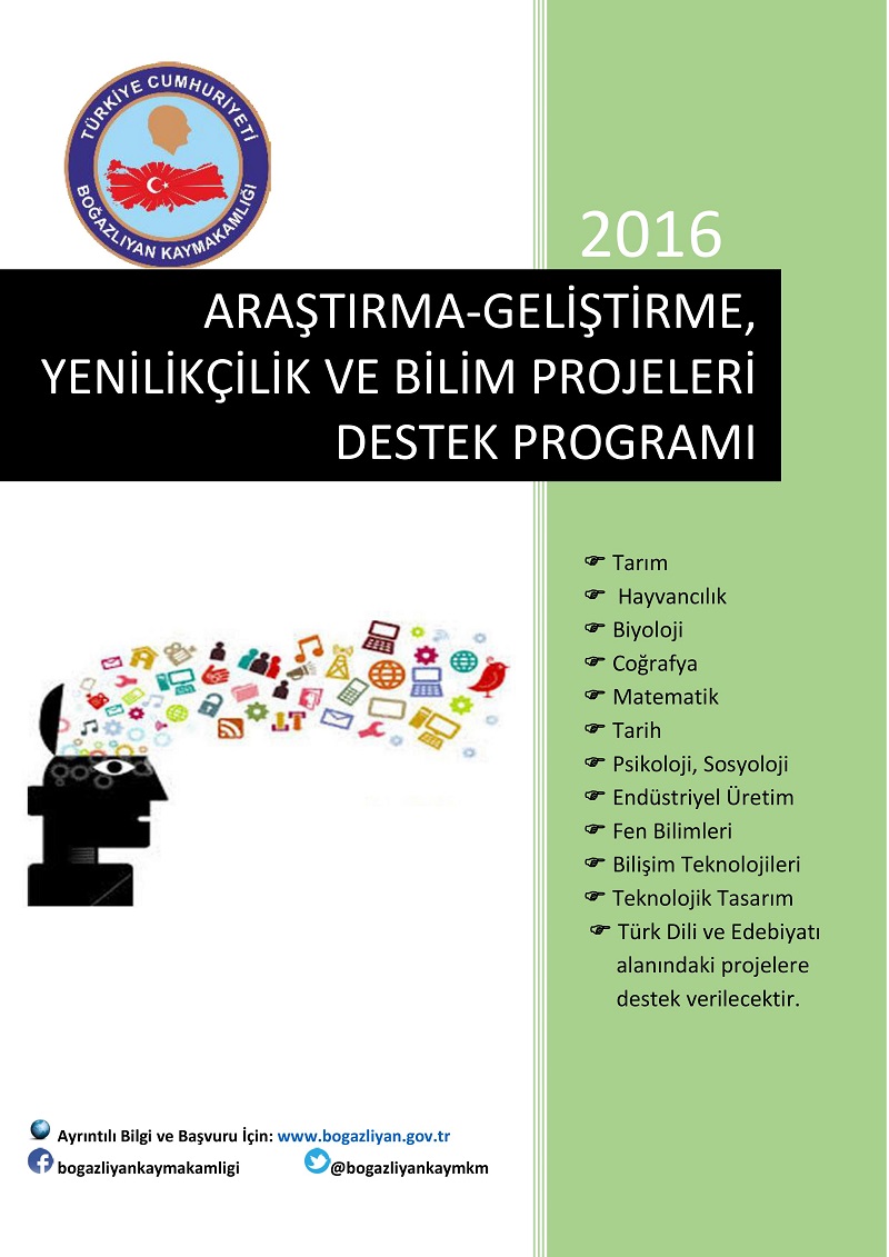 Boğazlıyan Araştırma Geliştirme Projeleri Destek Programı