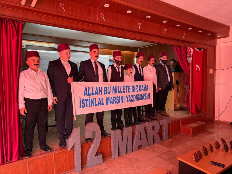 12 Mart İstiklal Marşı’nın Kabulü ve Mehmet Akif ERSOY’u Anma Programı.