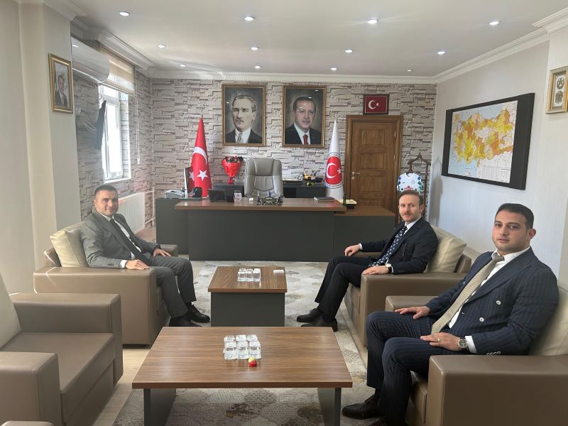 Kaymakamımız Sayın Aydın YANIK’ı ziyaret...